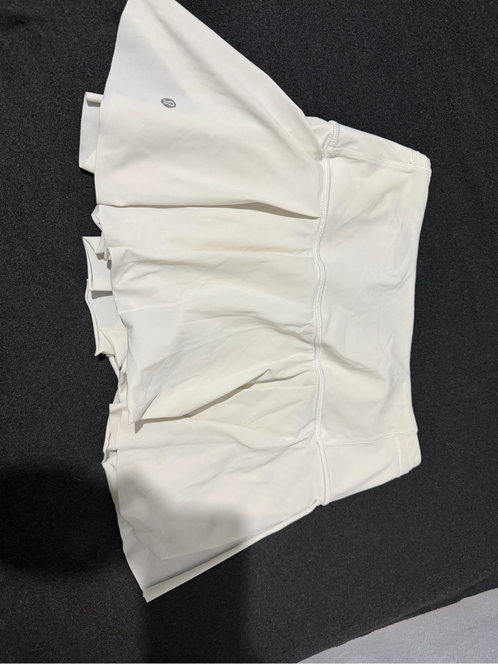 Lululemon White Athletic Tennis Skirt